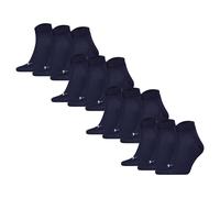 PUMA Chaussettes bleu marine / blanc, Taille 35-38