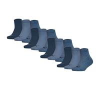 PUMA Chaussettes bleu / marine / bleu chiné, Taille 39-42