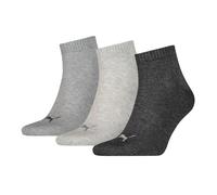 Puma Chaussettes Courtes Plain Quarter 3 Paires