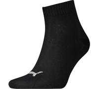 Puma Chaussettes courtes unisexes pour adultes, pack de 3 RD697 (46-48 EU) (Noir)