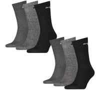 Puma Chaussettes Crew Sport Femmes, Hommes 6er Paquet Tailles 39-46 - Farbenausw