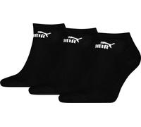 Puma - Chaussettes de sneakers homme/femme unie(pack de 3) CS2507 (43 EU - 45,5 EU) (Noir)