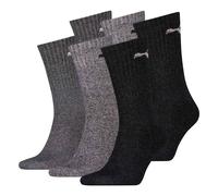 PUMA Chaussettes de sport gris / gris foncé / noir, Taille 35-38
