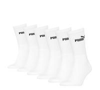 Puma Chaussettes de tennis 300 – Lot de 18 paires unisexes Blanc 39-42