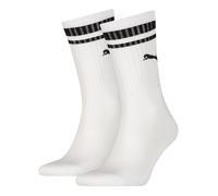 PUMA Chaussettes de sport noir / blanc, Taille 35-38