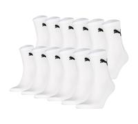 Puma Chaussettes De Sport Unisexe, Lot De 12, Mi-Mollet Courtes, Logo, Uni