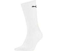 Puma Chaussettes de sport unisexes pour adultes, pack de 3 RD259 (39-42 EU) (Blanc)