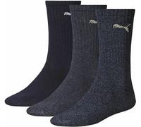 Puma Chaussettes de sport unisexes pour adultes, pack de 3 RD259 (39-42 EU) (Bleu marine)