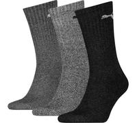 Puma Chaussettes de sport unisexes pour adultes, pack de 3 RD259 (46-48 EU) (Gris)