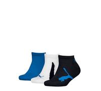 PUMA Chaussettes de sport unisexes pour enfant, Bleu marine/blanc/bleu fort, 31/34 EU