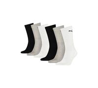 Puma Chaussettes De Tennis En Coton Mélangé Unisex, 6 Pares, Mixtes
