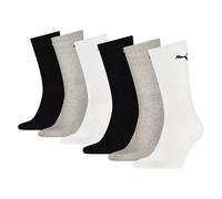 PUMA Chaussettes greige / noir / blanc, Taille 43-46