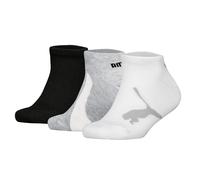 PUMA Chaussettes gris chiné / noir / blanc, Taille 35-38