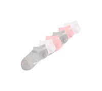 PUMA Chaussettes gris chiné / rose / blanc, Taille 39-42