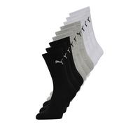 PUMA Chaussettes gris / noir / blanc, Taille 39-42