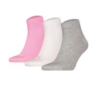 PUMA Chaussettes gris / rose / blanc, Taille 39-42
