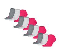 PUMA Chaussettes gris / rose / blanc, Taille 39-42