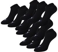PUMA chaussettes Invisible lot de 12, Noir, 39/42 EU