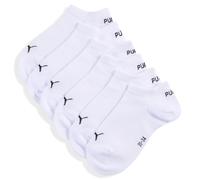 PUMA Chaussettes invisibles Enfant et Adolescent (lot de 3), Accessoires, Blanc, 23-26 23-26