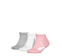 PUMA Chaussettes invisibles Enfant et Adolescent (lot de 3), Accessoires, Rose, 31-34 31-34