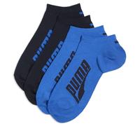 PUMA Chaussettes invisibles Unisexe (lot de 2 paires), Accessoires, Bleu, 43-46 43-46