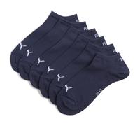Puma Chaussettes invisibles unisexe – Lot de 3 Bleu Taille 35-38