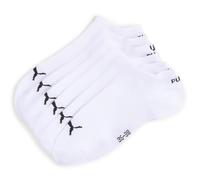 PUMA Chaussettes invisibles Unisexe - Lot de 6 paires - Taille 35/38 - Blanc