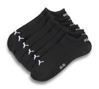 PUMA Chaussettes invisibles Unisexe (lot de 6 paires) 39/42, Black