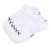 PUMA Chaussettes invisibles Unisexe (lot de 6 paires), Vêtements, Blanc, 43-46 43-46