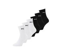 PUMA Chaussettes noir / blanc, Taille 31-34