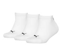 Puma – Lot de 3 paires de chaussettes de sport unisexes pour enfant Blanc 27-30