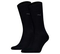 Puma Chaussettes pour Hommes, 2er Paquet - Classic, Courtes, Logo, Unicolore