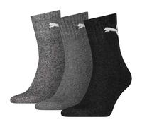 Puma Short Crew 3P Unisexe – Anthracite/Gris – Taille 43/46