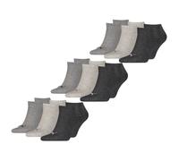 PUMA Chaussettes Sneakers Unisex Footies PLAIN - Lot de 9
