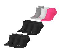 PUMA Chaussettes Sneakers Unisex Footies PLAIN - Lot de 9