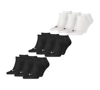 PUMA Chaussettes Sneakers Unisex Footies PLAIN - Lot de 9