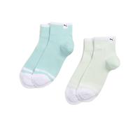 PUMA Chaussettes trois-quarts Heritage Femme (lot de 2), Vêtements, Mint Combo, 39-42 39-42