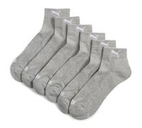 PUMA Chaussettes trois-quarts Unisexe (lot de 3 paires), Vêtements, Gris, 39-42 39-42