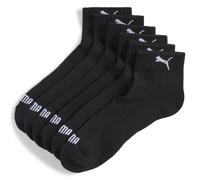 PUMA Quarter Cushioned Recycled Cotton Chaussette, Noir, 43/46 EU (Lot de 3) Mixte