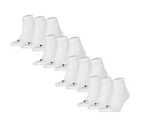 Puma Chaussettes Unisex Quarters, Pack De 12 - Quarter Plain 12P, Logo, Uni