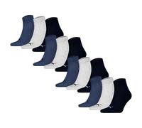 Puma Chaussettes Unisex Quarters, Pack De 12 - Quarter Plain 12P, Logo, Uni