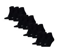 Puma Chaussettes Unisex Quarters, Pack De 12 - Quarter Plain 12P, Logo, Uni