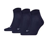 Puma Chaussettes Unisex Quarters, Pack De 3 - Quarter Plain 3P, Logo, Uni