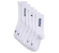 PUMA Chaussettes Unisexe (lot de 3 paires), Vêtements, Blanc/Various Logo Colors, 35-38 35-38