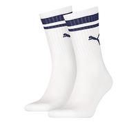 Puma Chaussettes unisexes., Blanc/bleu, 39-42