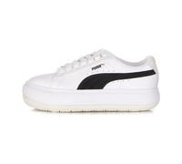 Puma - Chaussure Basse en Daim Mix Blanc/Noir - Femme - Chaussures - Blanc - Taille: 36 EU
