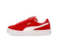 Puma - Chaussure Basse en Daim Rouge/Blanc - Homme - Chaussures - Rouge - Taille: 46 EU