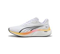 Puma Electrify Nitro 4 Chaussures de Course pour Homme, White Poison Pink Sun Stream, Taille 42 EU, Puma White Poison Pink Sun Stream, 42 EU