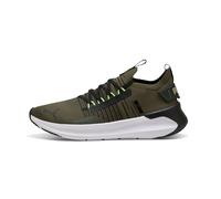 Puma Softride Symmetry Fuzion Ls Chaussures de Course sur Route Unisexes, Dark Olive Puma Black Fizzy Light, 44.5 EU