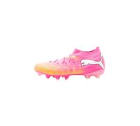 PUMA Future 9 Match FG/AG Chaussure de Football Unisexe, Poison Pink-Sun Stream-Bright Aqua White, 41 EU, Poison Pink Sun Stream Bright Aqua PUMA White, 41 EU